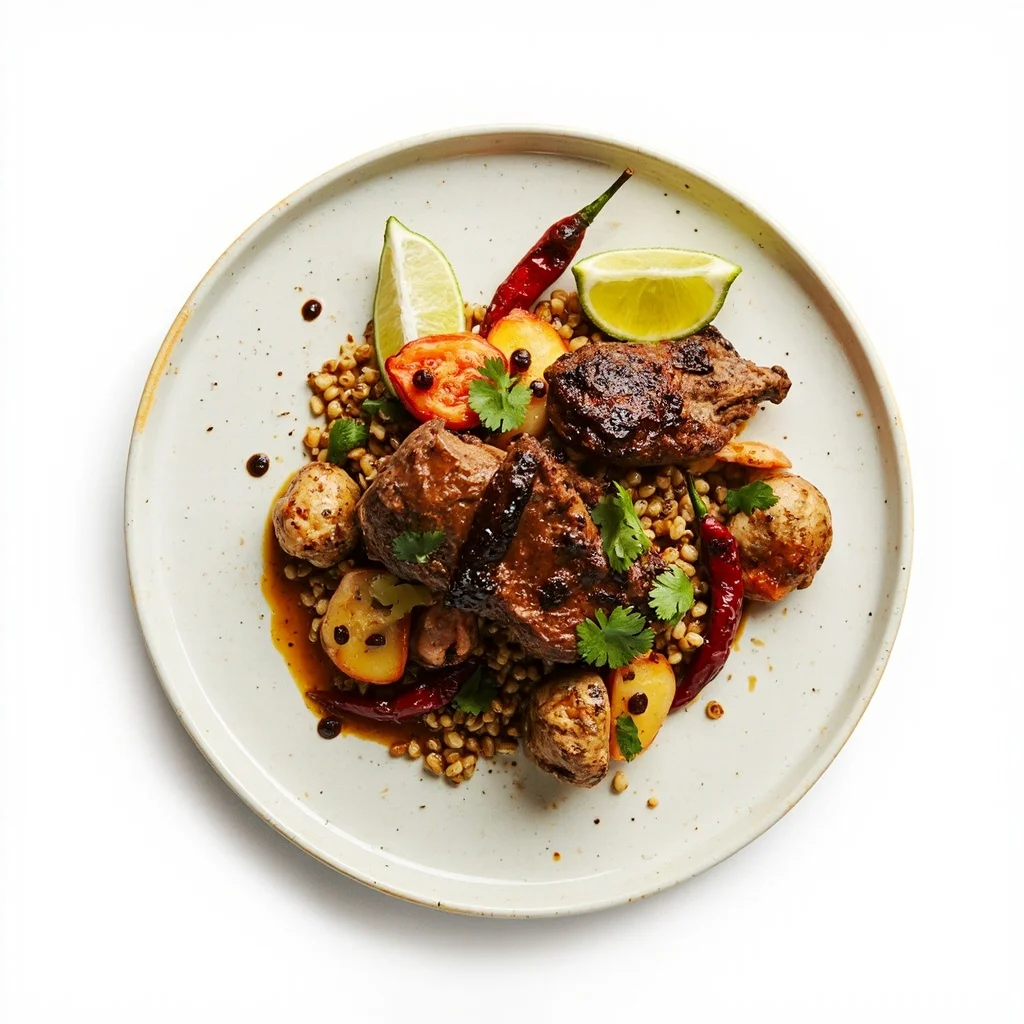 Anticuchos de corazon