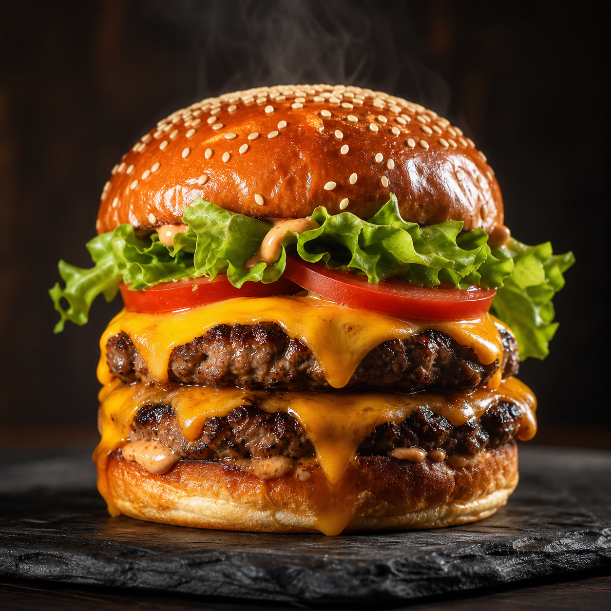 Burger Hero — AI food photography pack