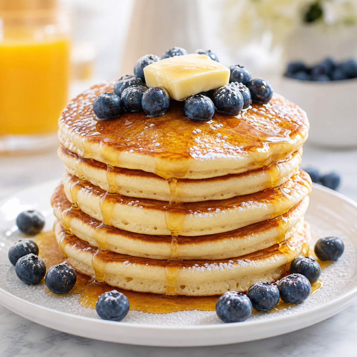 Pancake Stack — AI food photography pack
