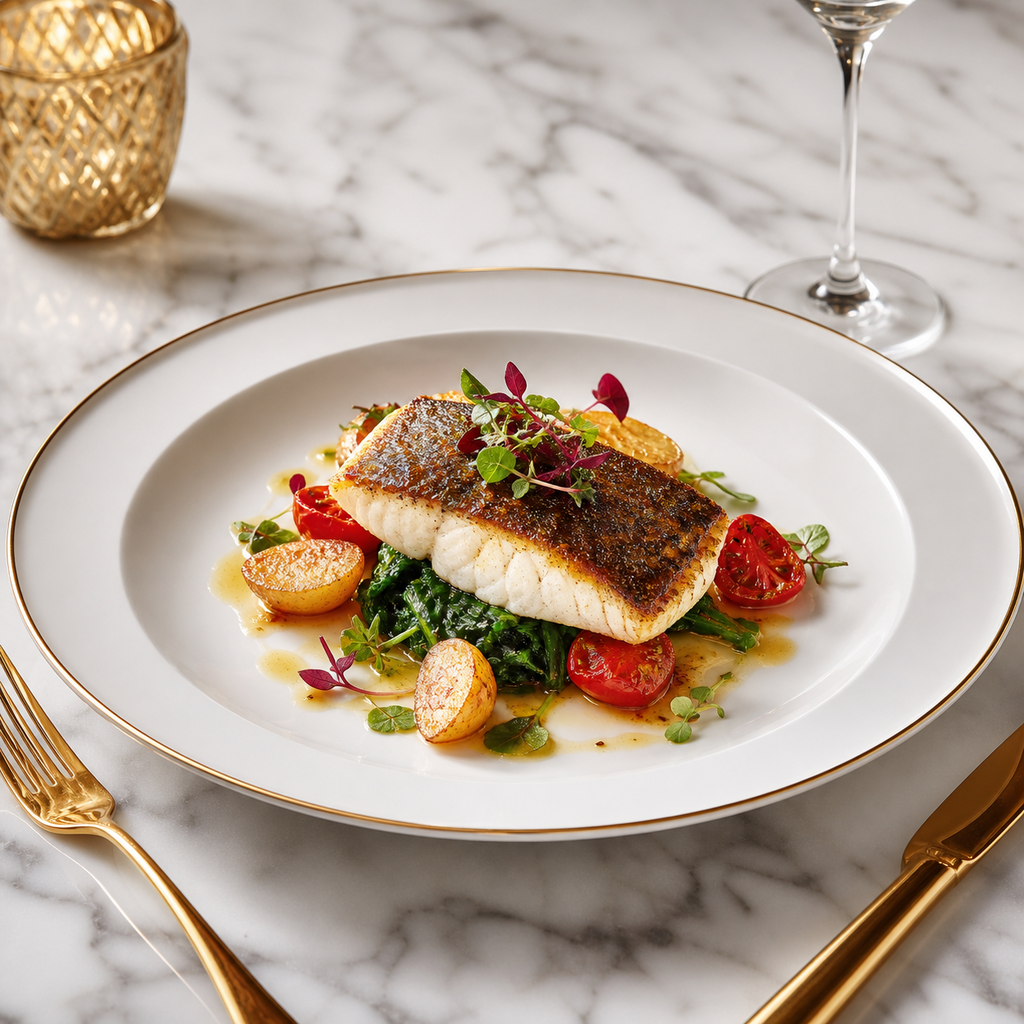 Marble Luxe — AI food photography pack