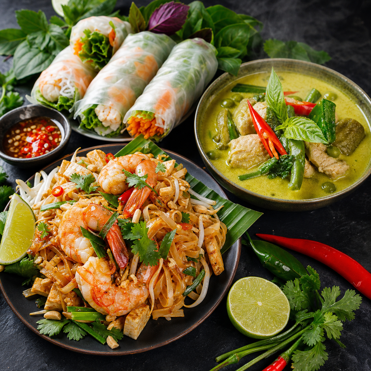 Thai Kitchen — AI food photography pack