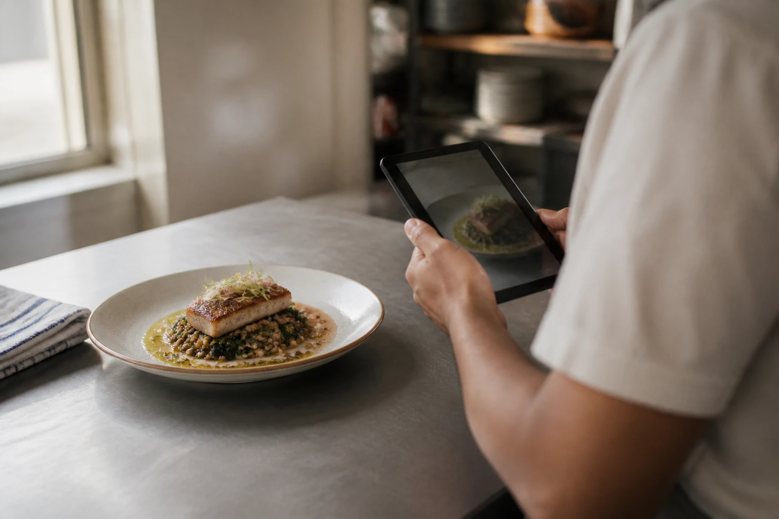 Restaurant operator prepares a truthful menu photo workflow for ai food photo pricing for restaurants.