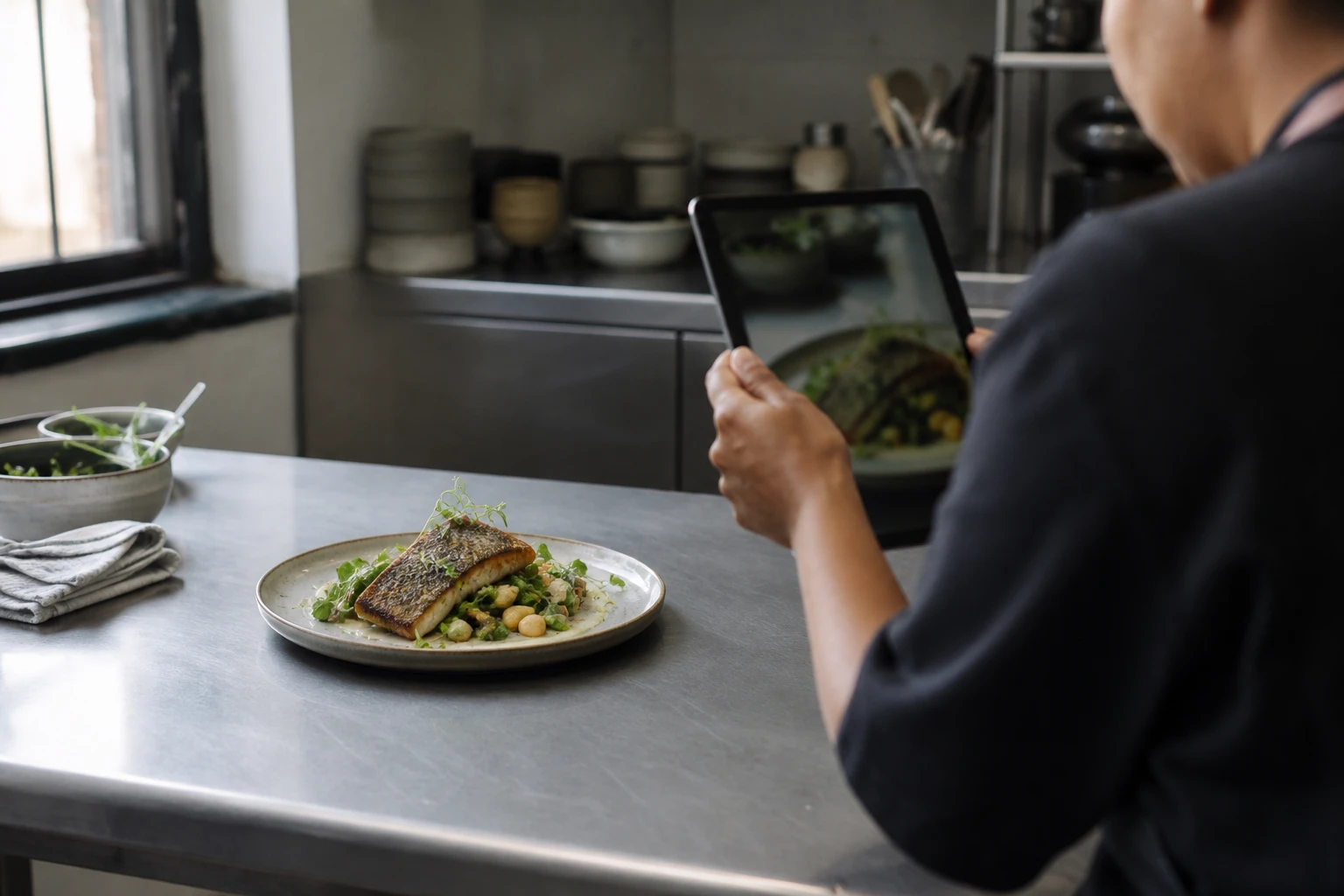 Restaurant operator prepares a truthful menu photo workflow for ai food pic generator.