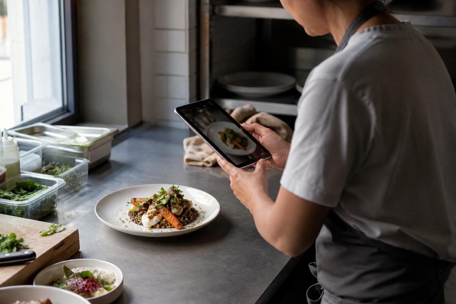 Restaurant operator prepares a truthful menu photo workflow for batch menu photo refresh with ai.