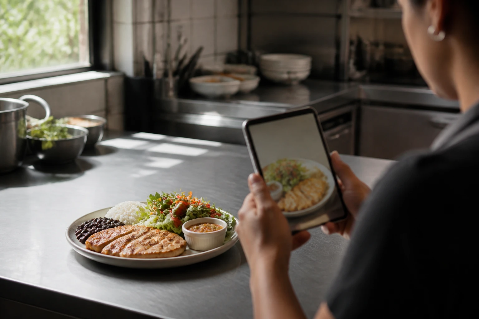 Restaurant operator prepares a truthful menu photo workflow for ifood menu photo guide.