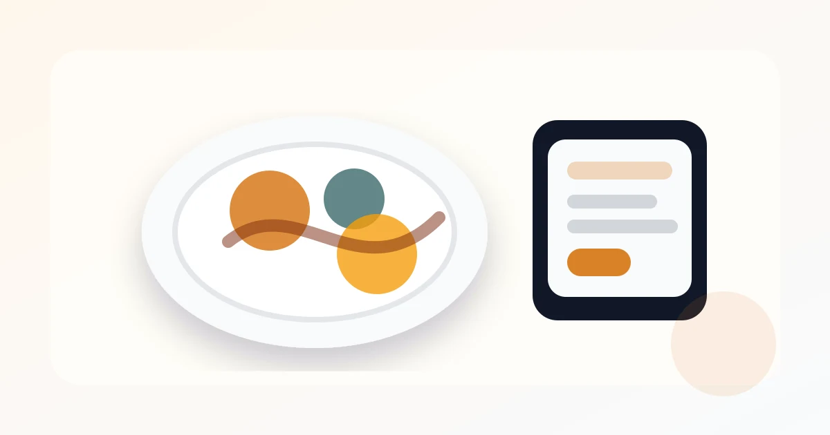 Restaurant operator organizing approved dish photos in a digital asset library