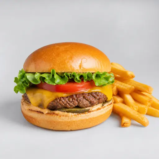 Centred, high-contrast dish framed as a delivery-app thumbnail tile