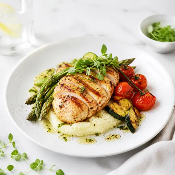 Bright & Airy food photography style example
