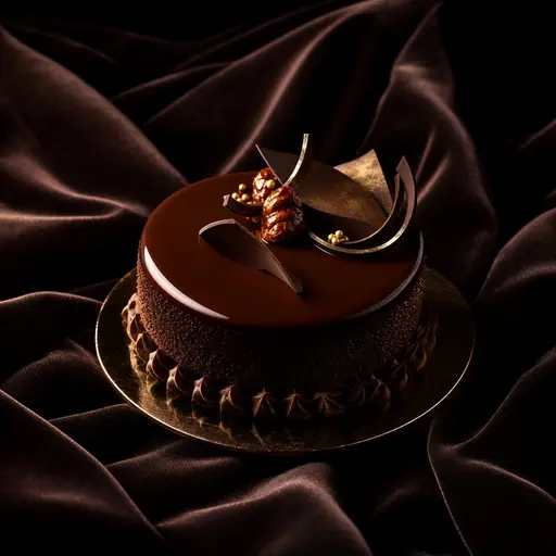 Dark and moody food photography example with deep shadows and dramatic side light — FoodPhoto.ai preset reference
