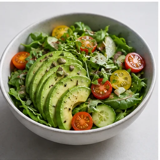 Avocado Salad Bright food preset