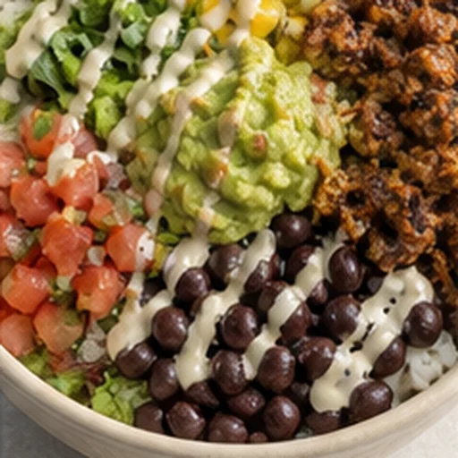 Burrito Bowl Delivery food preset