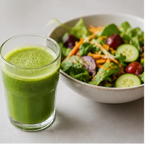 Fresh Juice & Salad food preset