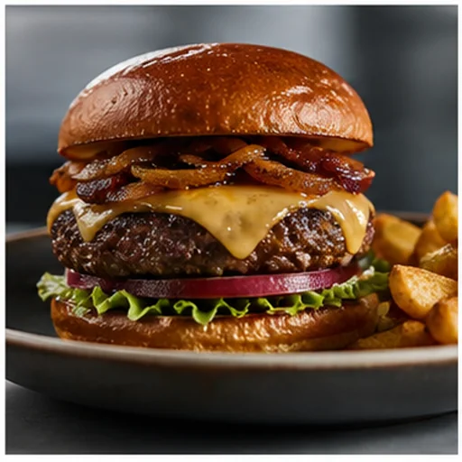 Gourmet Burger Editorial food preset