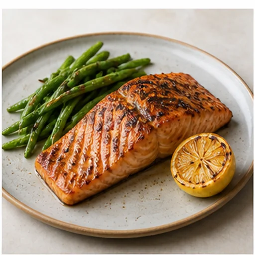 Grilled Salmon Soft food preset