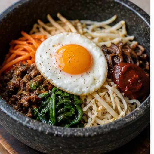 Korean Bibimbap Clean food preset