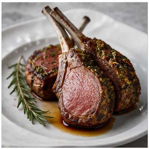 Lamb Plate Elegant food preset