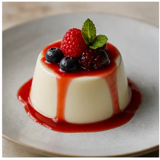 Panna Cotta Soft food preset