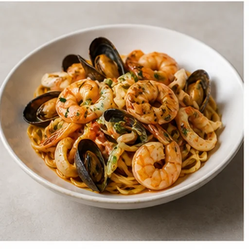 Seafood Pasta Soft food preset