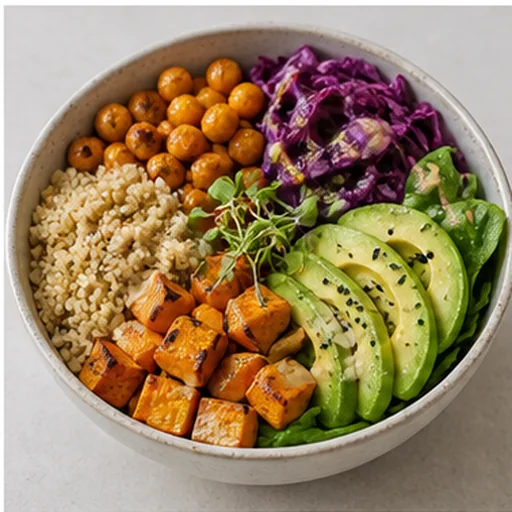 Vegan Buddha Bowl food preset